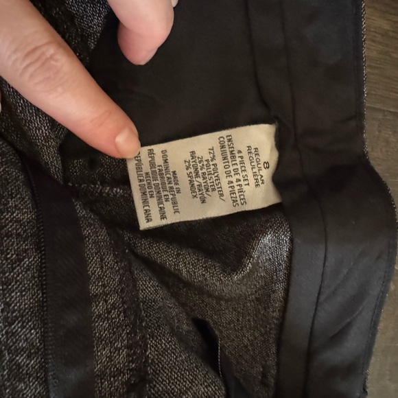 Reaction Kenneth Cole Charcoal Boys Suit Set - Picture 7 of 8